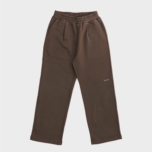 Men's Brown Relaxed Jogger Sweatpants